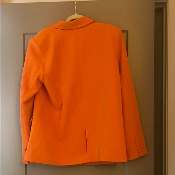 Camila Coelho Orange Tailored Blazer - Picture 4 of 5